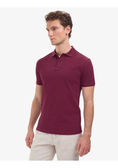 Pierre Cardin Erkek Bordo Tişört Basic 50321128-vr014