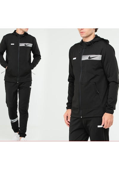 Nike Ea-4030 Erkek Eşofman Takımı Polyester Siyah