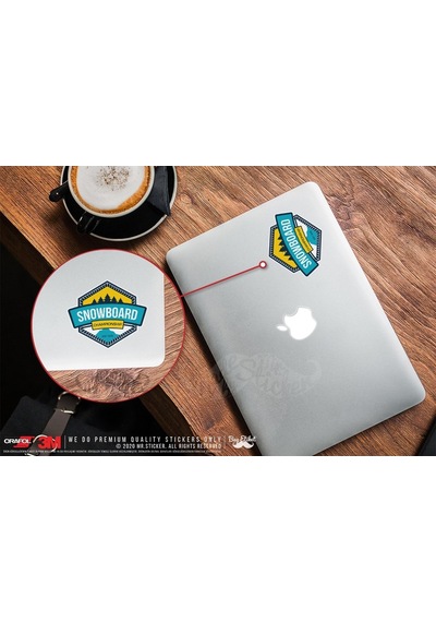 Hbg37 Snowboard Sticker