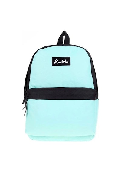 Kaukko Basic Colors Okul Sırt Çantası Mint Siyah K1415