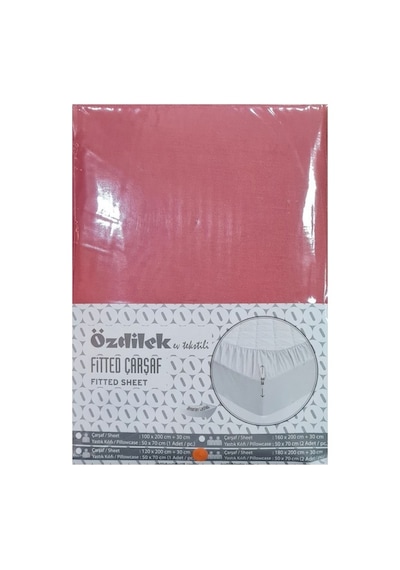 Özdilek Colourıst Çarşaf Fitted Yastıklı Ranforce Mercan