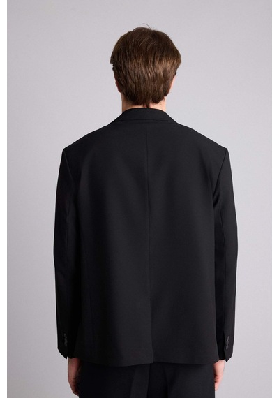 Defacto Regular Fıt Blazer Ceket H7047ax26smbk27 Siyah-bk27