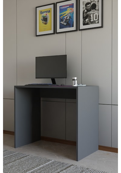Alpa Ev Mobilya Çalışma Masası, Modern Bilgisayar Masası, Ofis & Ev Kullanımı, Minimal Tasarım Antrasit Alpa Ev Mobilya Çalışma Masası, Modern Bilgisayar Masası, Ofis & Ev Kullanımı, Minimal Tasarım Antrasit