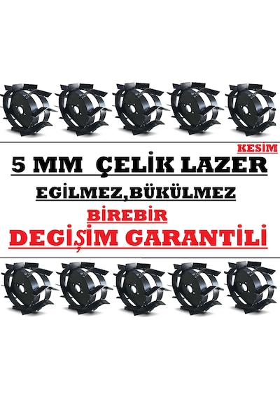 Dalaz, Tornado Çapa Makinesi Uyumlu Demir Teker Profesyonel Tip