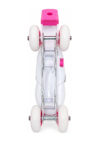 Ön Tekerler Led Işıklı Ayarlanabilir Çocuk Pateni Pembe 30-33