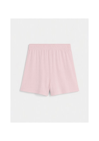 Lcw Young Pembe Kiraz Baskılı Kadın Şortlu Pijama Takımı