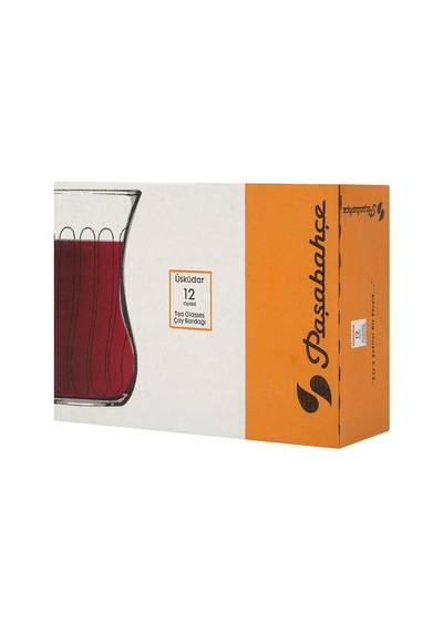 Paşabahçe 42021 Optikli Çay Bardağı 2x12 24 Lü Çay Bardak Şeffaf