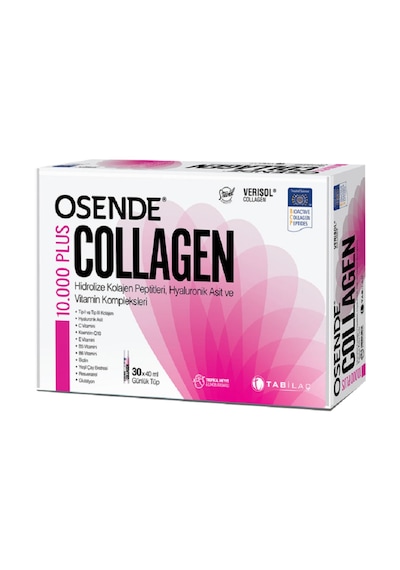 Tab Osende 10.000 Plus Collagen 30 x 40 ML 3'lü