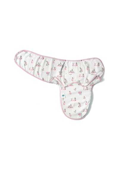 % 100 Pamuk Müslin Bebek Hazır Kundak Bébé Lapin Rose Kndk1019 Diğer
