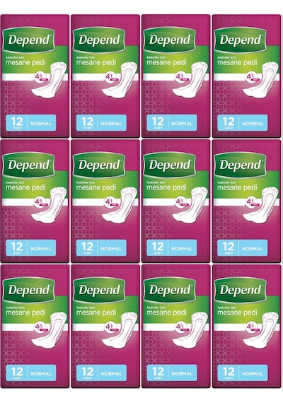 Depend Mesane Pedi Kadın Normal 144 Adet