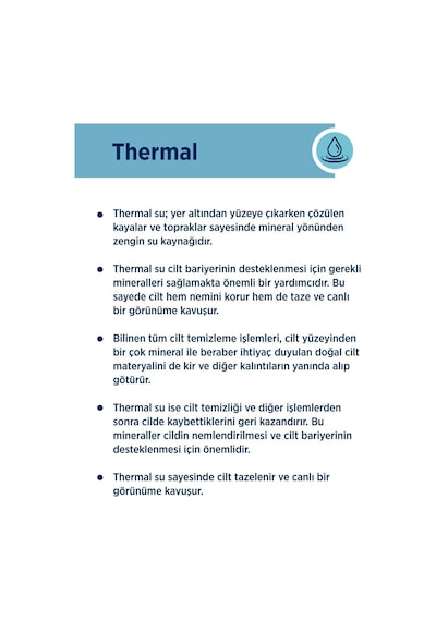 Thermal Yüz Temizleme Jeli Yağlı-karma Ciltler 250 Ml