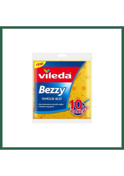 Bezos Bezzy Temizlik Bezi 10lu Bzs01 Çok Renkli