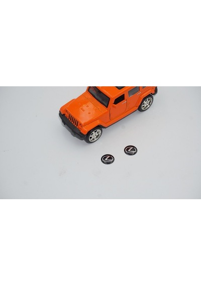 Lexus Oto Anahtar 3M Metal Alaşım Logo 2Li Set