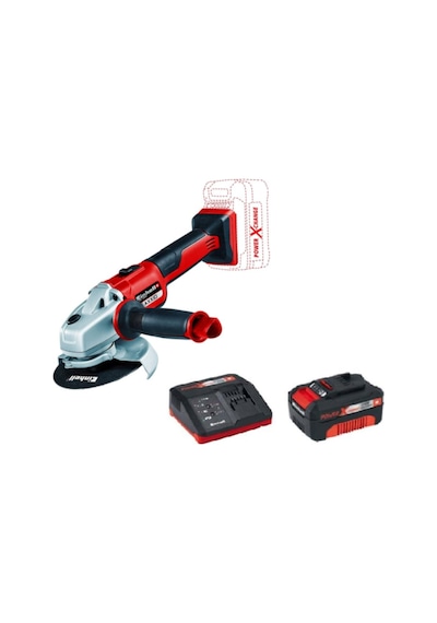 Einhell AXXIO TE-AG 18/125 Li BL 4ah Akülü Avuç Taşlama Makinesi + Şarj Ünitesi