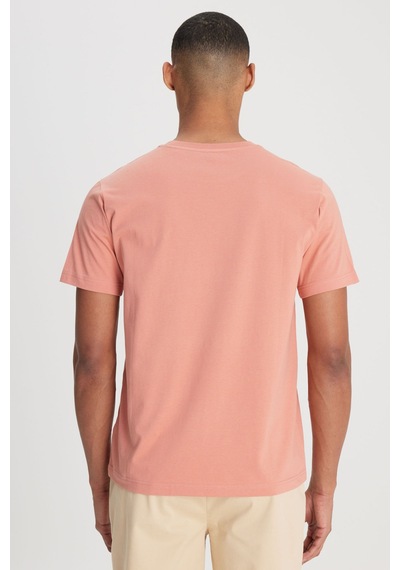 Lightweight Ss Small Logo Pembe Erkek Kısa Kol T-shirt