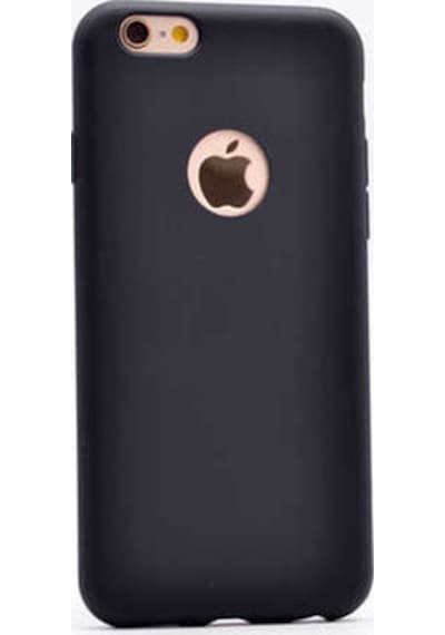 Apple Uyumlu iPhone 6s Kılıf Esneyebilen Şık Sofina Silikon Kapak Siyah