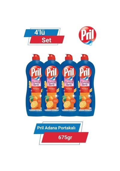 Pril Adana Portakalı 675gr 4'lü Set set-hnkdtj-5185-6134