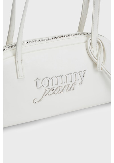 Tommy Jeans Logolu Omuz Askılı Çanta Kadın Çanta Aw0aw18787 Ybı Beyaz