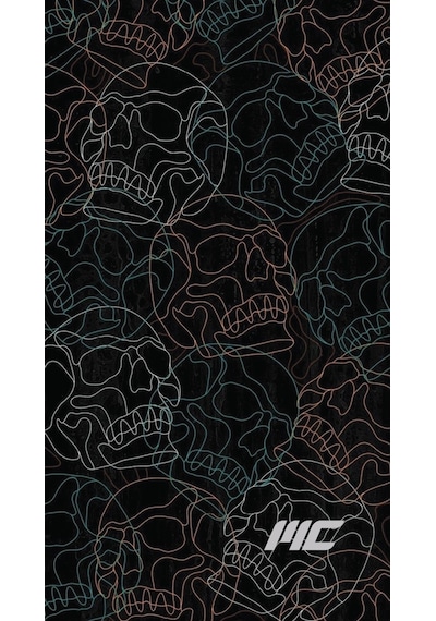 Musclecloth Çok Amaçlı Boyunluk Skull Çok Renkli