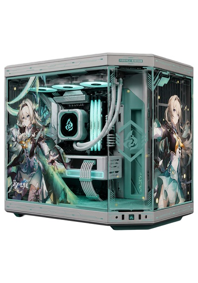 Hyte Y70 Firefly Honkai Star Rail Limited Edition Temperli Cam Usb 3.2 E-atx Dual Chamber Mid Tower Gaming Kasa Cs-hyte-y70-fırefly-jp