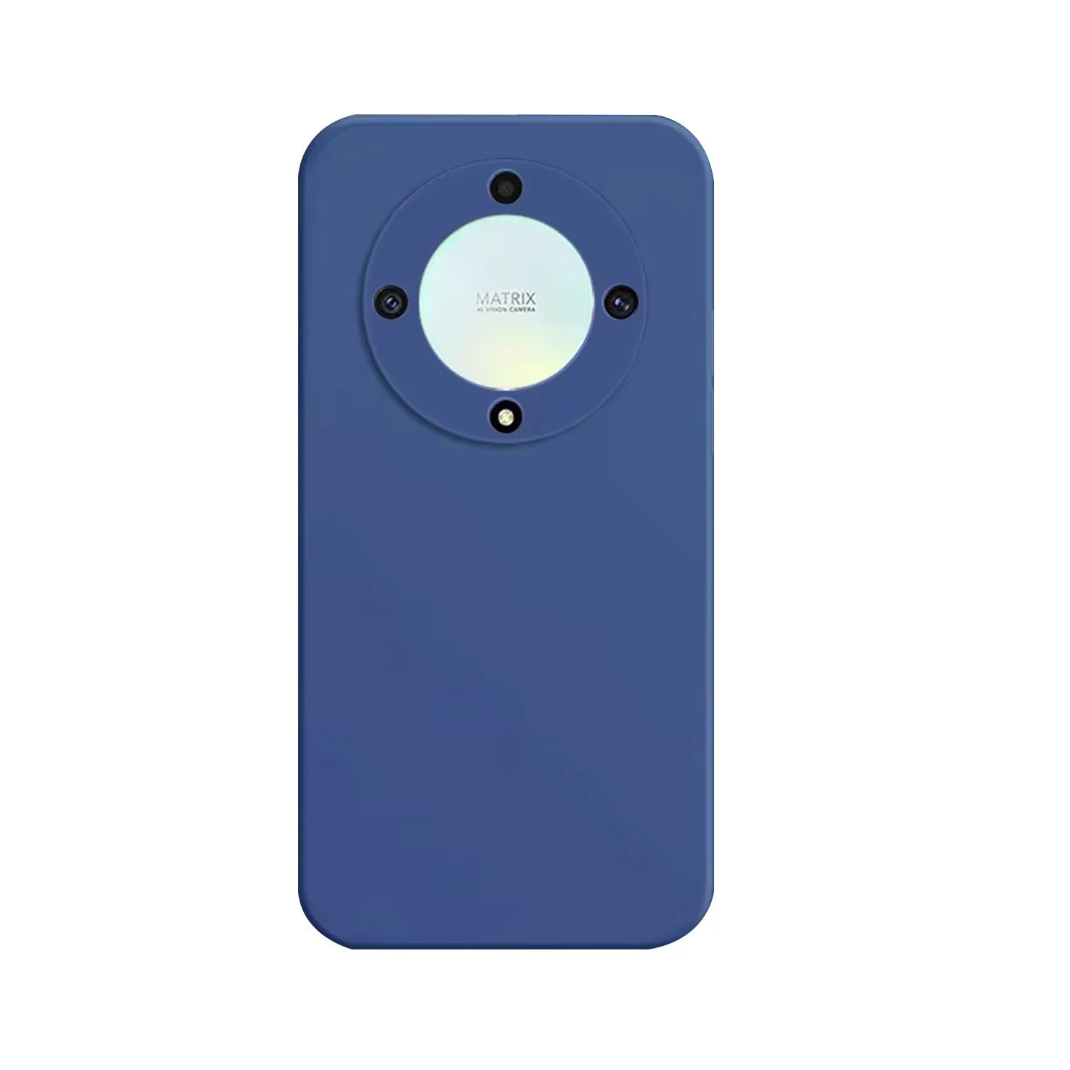 Microcase Honor X9b 5g / Huaweı Honor Magic 6 Lıte / X50 Campro Serisi Korumalı Silikon Kılıf - Al3427 Lacivert