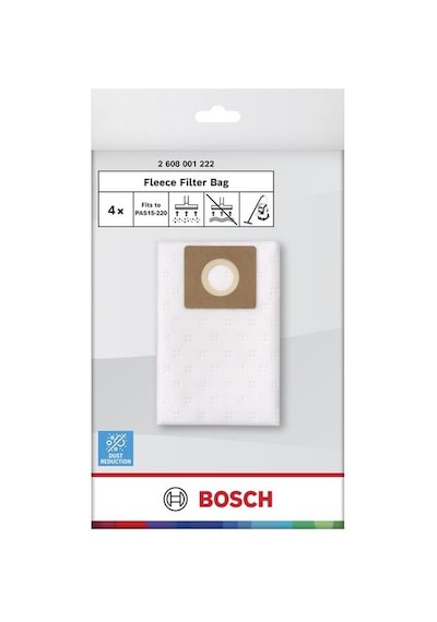 Bosch Pas 15-220 Keçe Filtre Torbası 4 Lü 2608001222