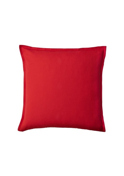 Ikea Gurlı Kırlent Kılıfı, Kırmızı, 50x50 Cm