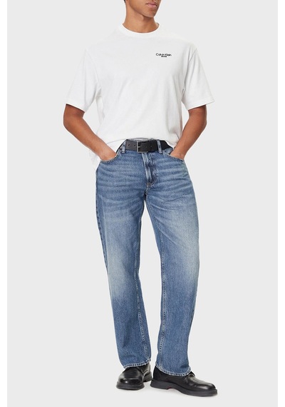 Calvin Klein Erkek T Shirt Lv04rd825g Yaa Beyaz Beyaz