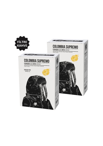 Noir Pit Coffee Co.colombia Supremo Filtre Kahve 2x250 G Diğer