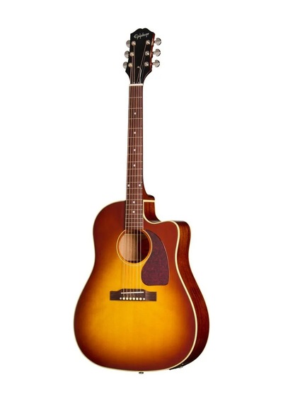 Epiphone J-45 Standard Ec Elektro Akustik Gitar Honey Burst