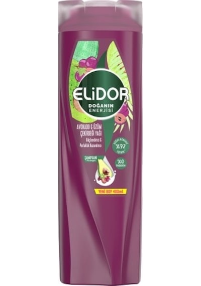 Elidor Doğanın Enerjisi Saç Bakım Şampuanı 400 ML