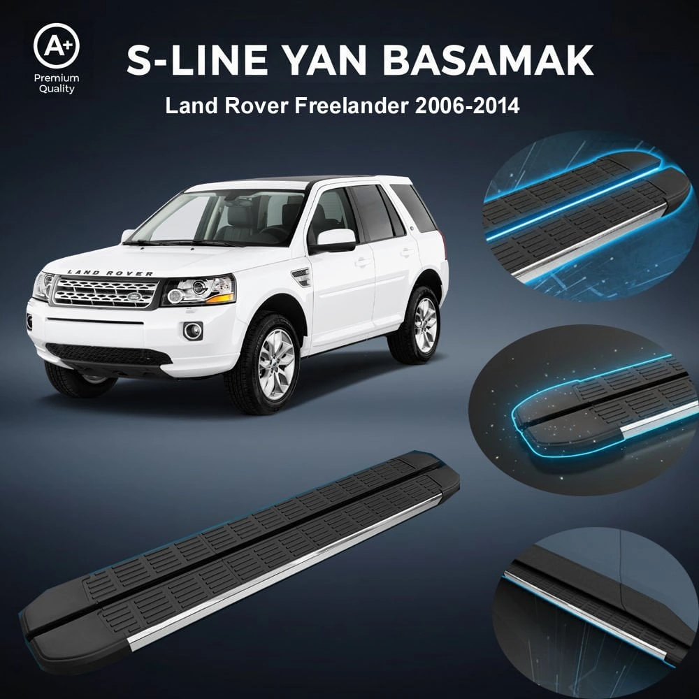 Land Rover Freelander S-line Premium Krom Yan Basamak 2006-2014