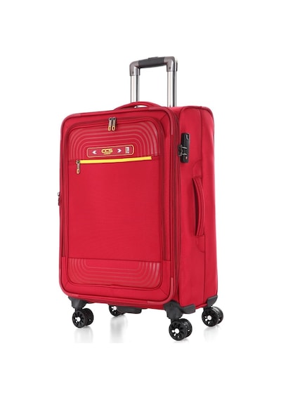 Ççs 620 Kumaş Büyük Boy Seyahat Valiz Bordo Null