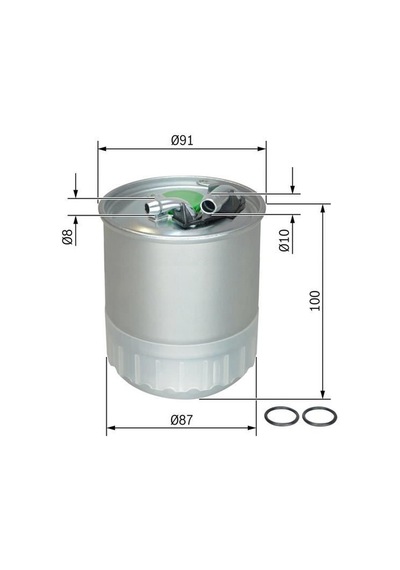 BOSCH F026402032 MAZOT FİLTRESİ DAF TEMSA CF 85 XF 105 CF 75 SAFA