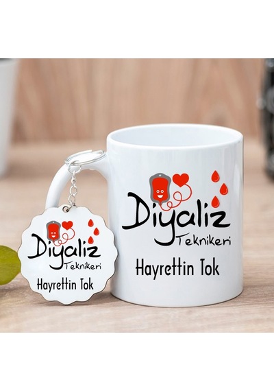 Diyaliz Teknikeri Kupa Bardak Ve Anahtarlık