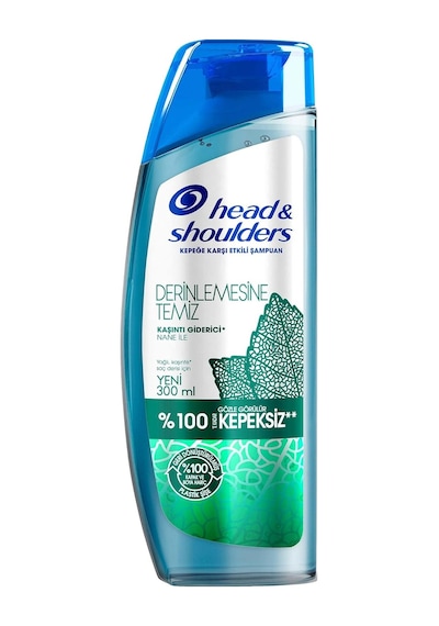 Head &amp Shoulders Derinlemesine Temizlik Şampuan Kaşıntı Giderici Nane 300 Ml