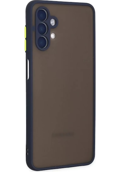 Newface Samsung Galaxy A04s Kılıf Montreal Silikon Kapak - Lacivert