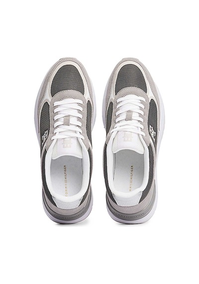 Tommy Hilfiger Casual Fashıon Runner Mıx Gri Kadın Sneaker Gri