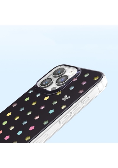 İphone 16 Pro Max Uyumlu Kılıf M-safe Şarj Özellikli Zore Paris Axen Sert Pc Kapak Siyah