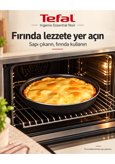 Ingenio Essential Noir 4 Parça Çıkarılabilir Saplı Tencere Ve Tava Seti L2006502 Siyah