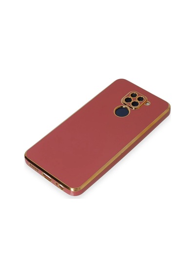 Flzdgnkr Newface Xiaomi Redmi Note 9 Kılıf Volet Silikon - Kırmızı