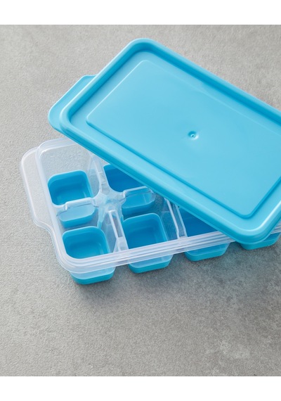 Posuda Plastik Buz Kalıbı Mavi Mavi