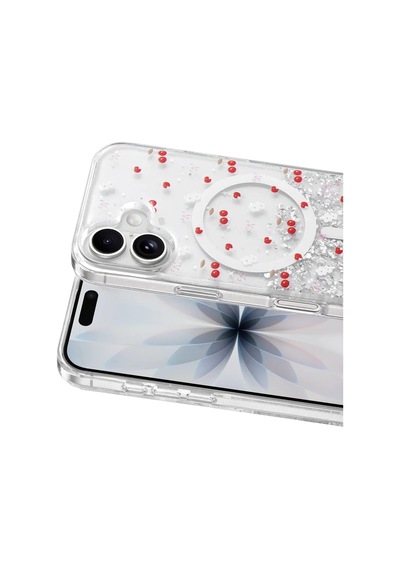 Lb Lb Apple iPhone Uyumlu 16 Simli Magsafe Kapak - Desen 5