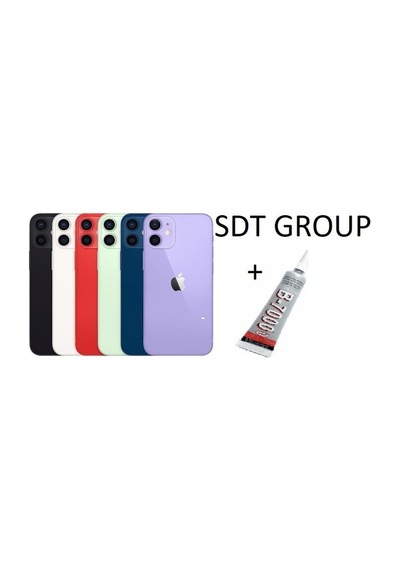 İphone 12 Arka Batarya Pil Kapağı Yeşil B7000 15