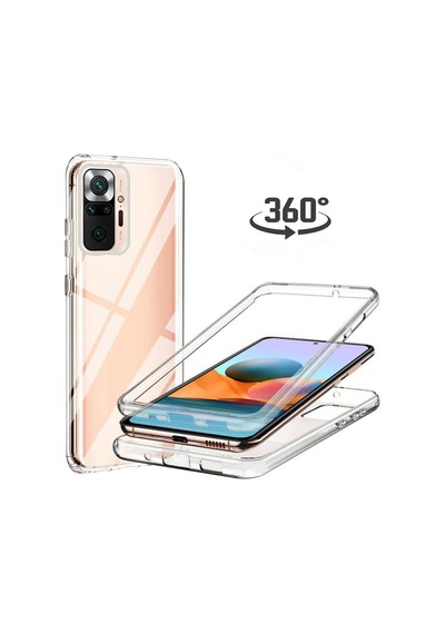 Xiaomi Redmi Note 10S Kilif Ön Arka Komple Koruma Silikon Fulbody 508072059