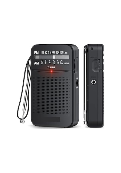 Ht-263 Taşınabilir Am/fm Radyo Küçük Boy Cep Radyosu Pilli Radyo Knstar K-263