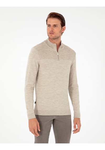 Pierre Cardin Erkek Kum Melanj Kazak /triko 50300532-vr123 Kum Melanj Pierre Cardin Erkek Kum Melanj Kazak /triko 50300532-vr123 Kum Melanj