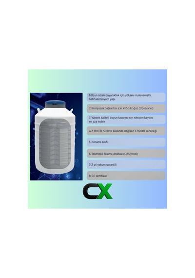 Sıvı Azot Tankı 10 Lt