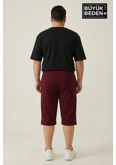 Süperlife Erkek Büyük Beden Şort 3xl-6xl Rahat Kesim Diz Altı Günlük Şort-spr26bsr591 Bordo Süperlife Erkek Büyük Beden Şort 3xl-6xl Rahat Kesim Diz Altı Günlük Şort-spr26bsr591 Bordo