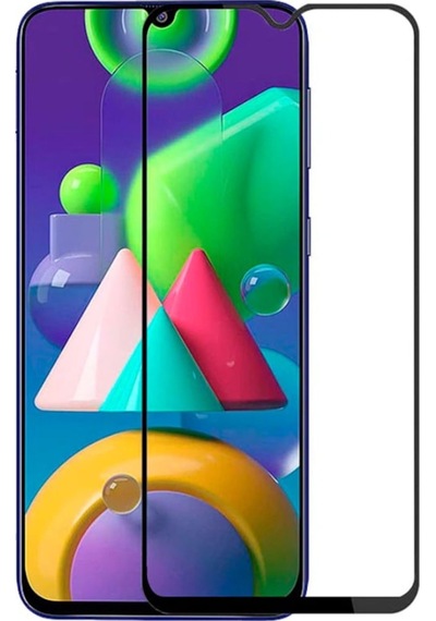 Samsung Uyumlu Galaxy M21 Fiber Nano Kırılmaz Ekran Koruyucu